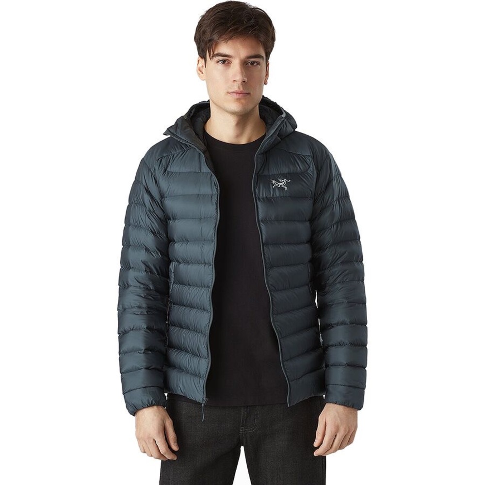 Arc'teryx Navy Cerium LT Hooded Down Jacket Men's